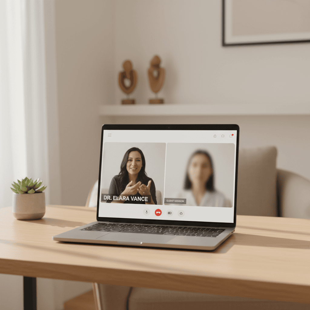 Atendimento online de psicoterapia